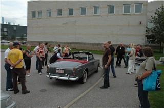 Jacques Coune 122S Volvo Convertible at the Pininfarina factory