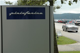 Jacques Coune 122S Volvo Convertible at the Pininfarina factory
