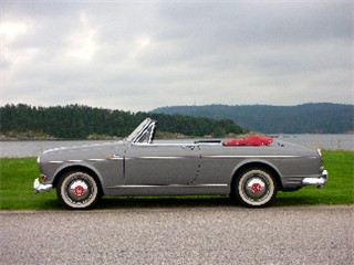 Jacques Coune 122S Volvo Convertible at the Pininfarina factory